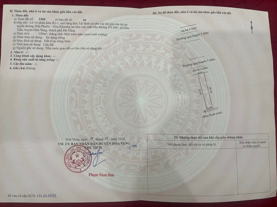 Đất Mặt Tiền Vành Đai, Hòa Tiến, Đà Nẵng - 150m² Kinh Doanh Đắc Lợi