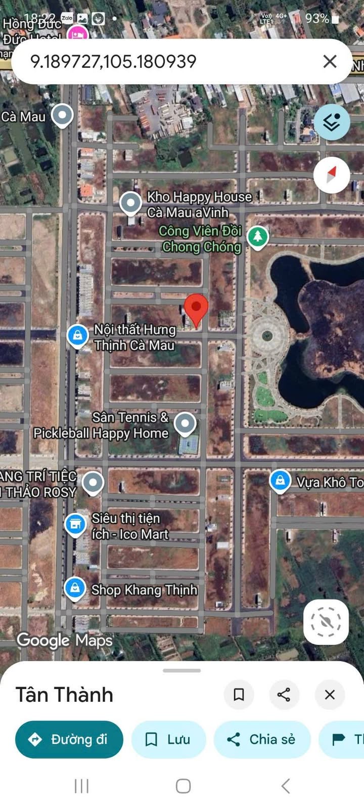 Đất nền Happy Home Cà Mau 161m² - Đường to ô tô, xây biệt thự lý tưởng!