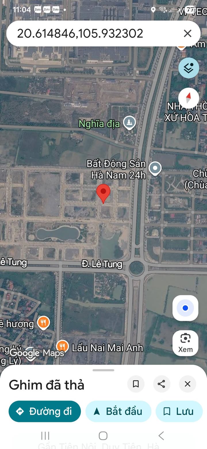 Đất nền Thanh Liêm 100m² thỏa thuận - Hạ tầng hoàn thiện