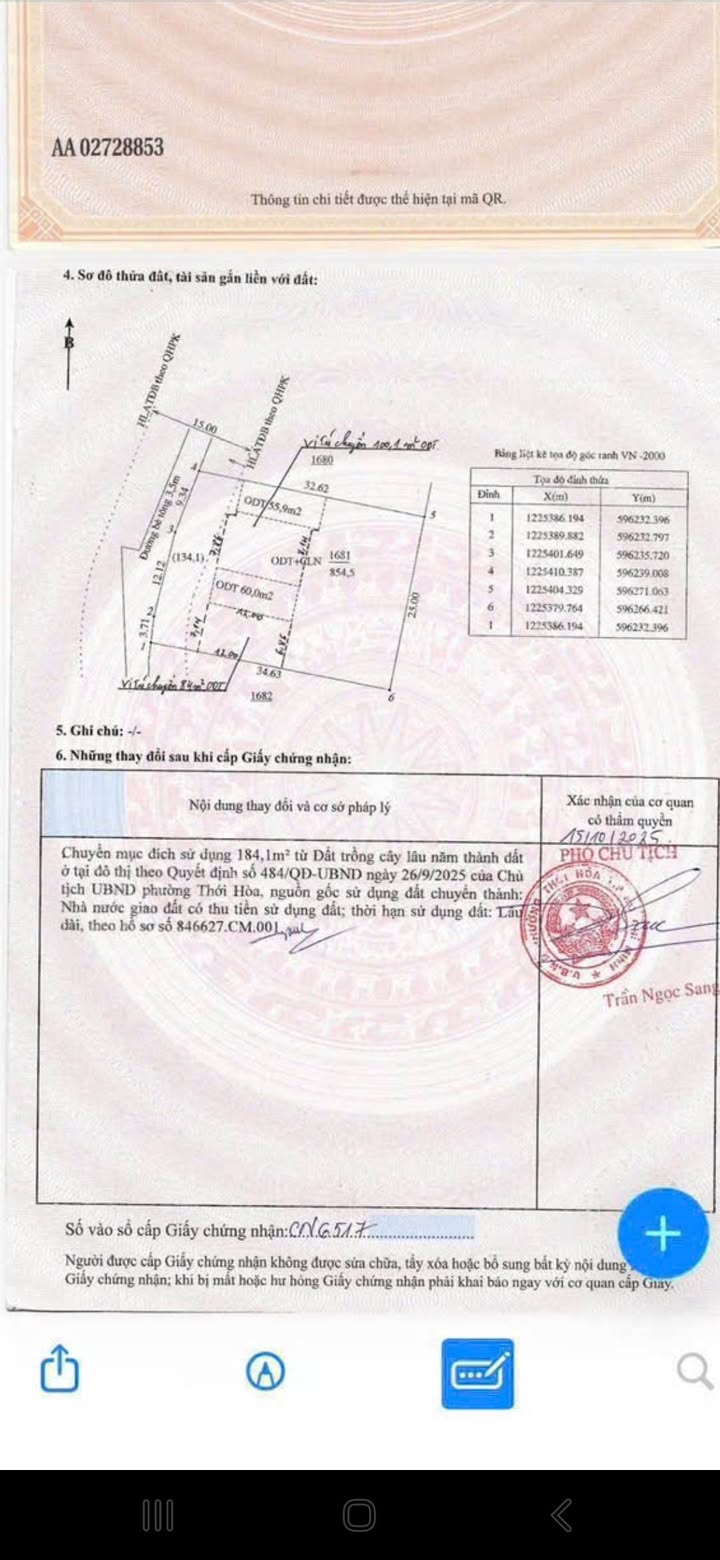 Bán Đất Tân Phú 850m² - Đường Bê Tông, Sẵn Sổ Hồng