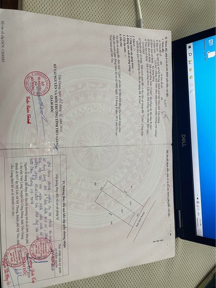 Đất nền Mỹ Phong 153m² giá 1.7 tỷ - Sổ đỏ chính chủ!