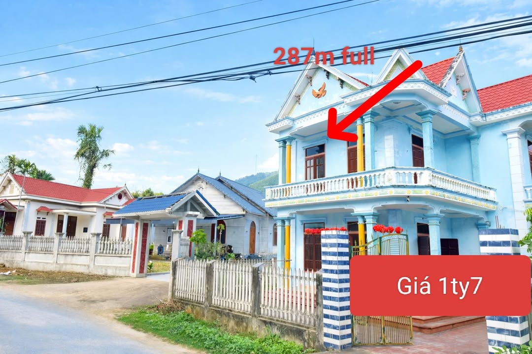Nhà riêng Thạch Thất 287m² giá 1.7 tỷ - Giá tốt hiếm có!