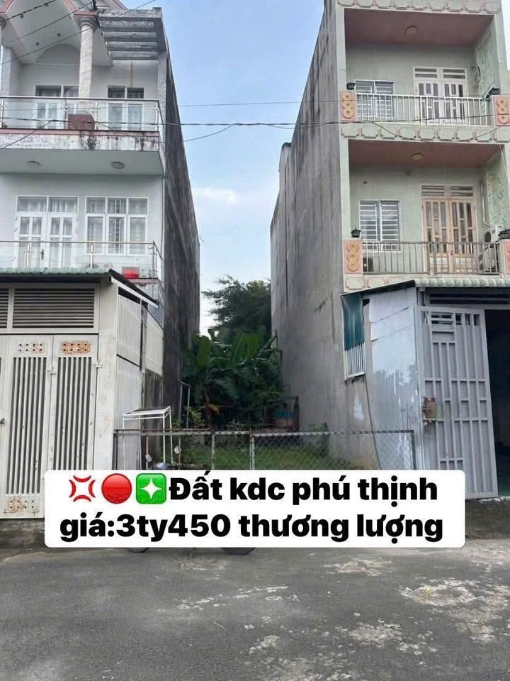 Đất nền KDC Phú Thịnh Nhơn Trạch 90m² giá 3.45 tỷ - Sổ đỏ chính chủ