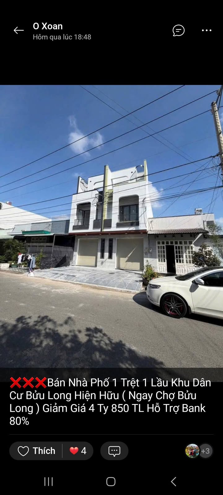 Nhà Phố KDC Bửu Long Biên Hòa 80m² - Ô tô vào tận nhà, 4.85 tỷ!