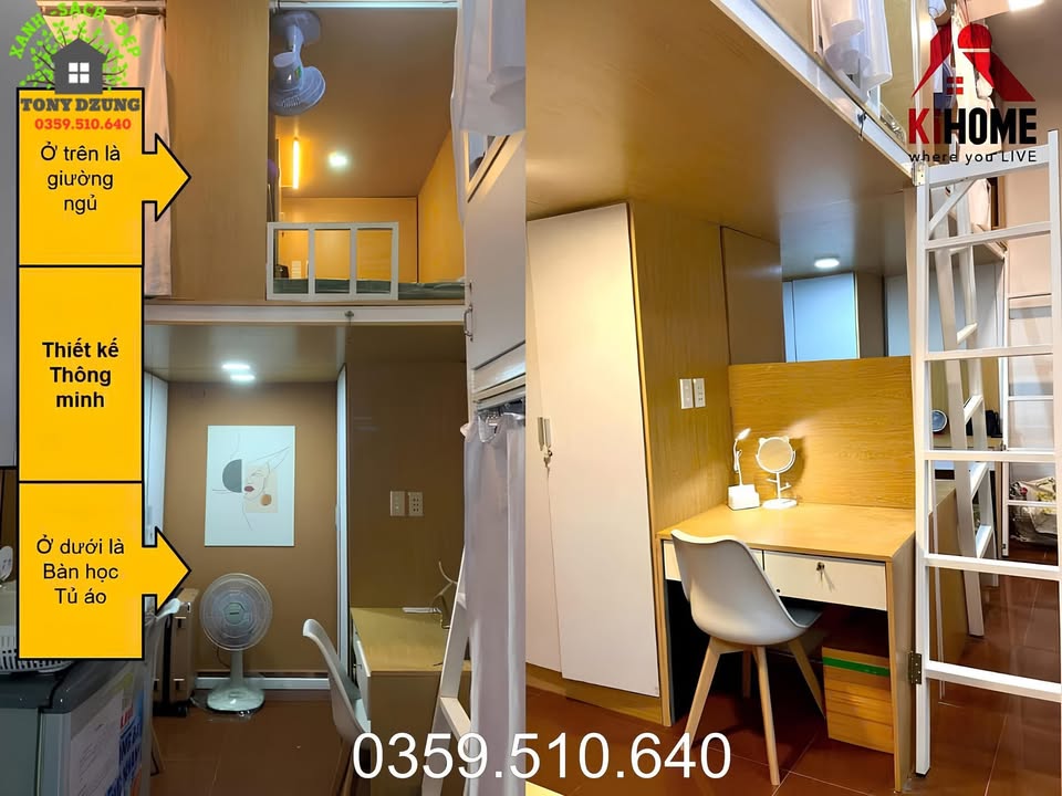 Sleepbox Gò Vấp 2.1 triệu/tháng - Bao trọn chi phí, gần Vincom!