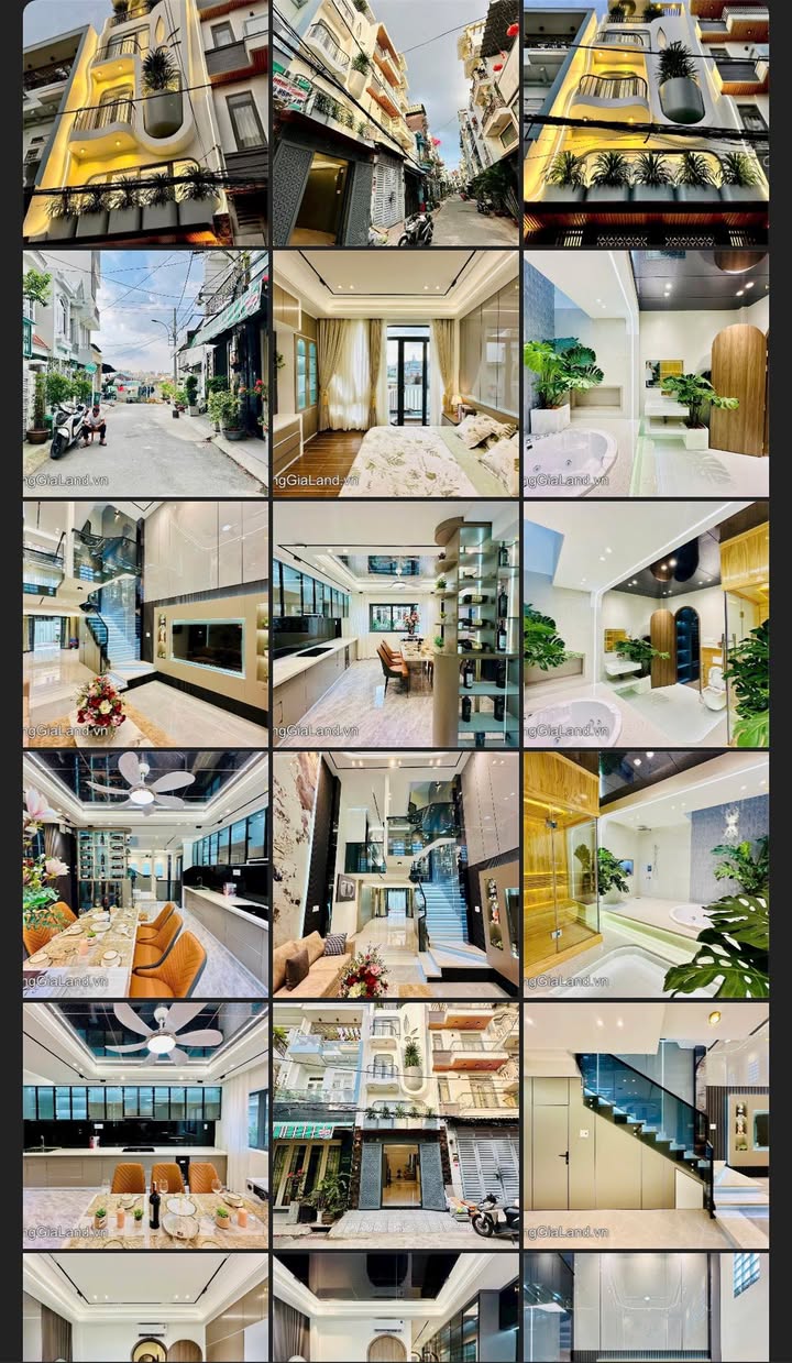 Nhà 4x14m Gò Vấp - 4 Tầng, Xe Hơi, Full Nội Thất Cao Cấp - Giá 26 Triệu/Tháng