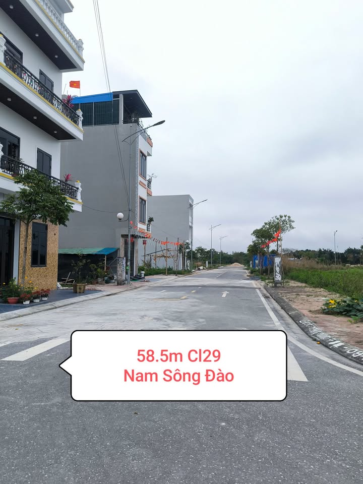 Đất Nam Định - 58.5m² Giá Đầu Tư Đường Nam Sông Đào
