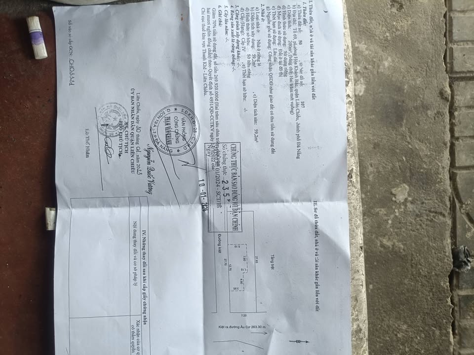 Đất nền Âu Cơ Đà Nẵng 200m² - Đường to ô tô quay đầu!