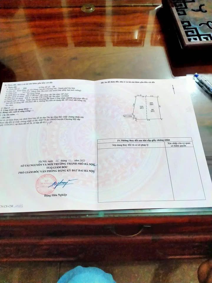 Lô đất Tốt Động, Chương Mỹ 367m² - Tiềm năng tăng giá vượt trội!