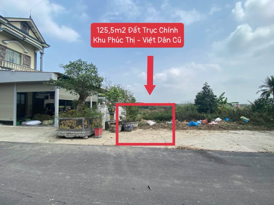 Đất Nền Phúc Thị - Đông Triều: 125.5m² - Kinh doanh Lý tưởng