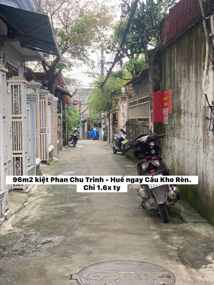 Nhà riêng Kiệt Phan Chu Trinh Huế 96m² giá 1.6x tỷ - Sổ hồng sẵn!