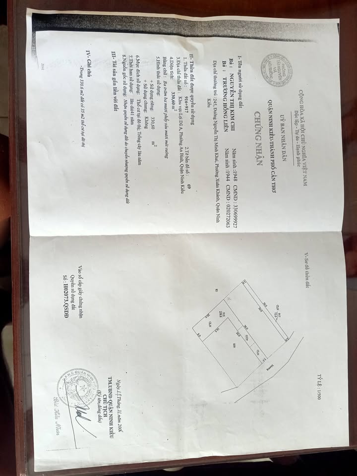 Bán Đất 760m² An Bình, Cần Thơ - Sổ Hồng Chính Chủ 2.8 Tỷ