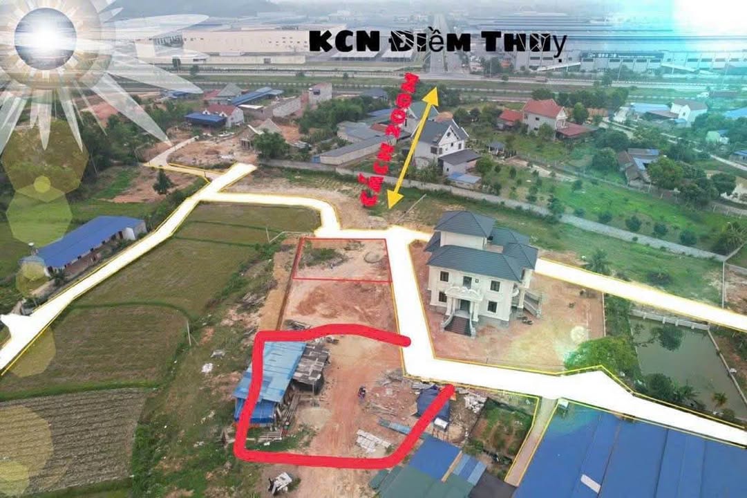 Đất nền Phú Bình 123m² - Đất thổ cư 100%, đối diện KCN