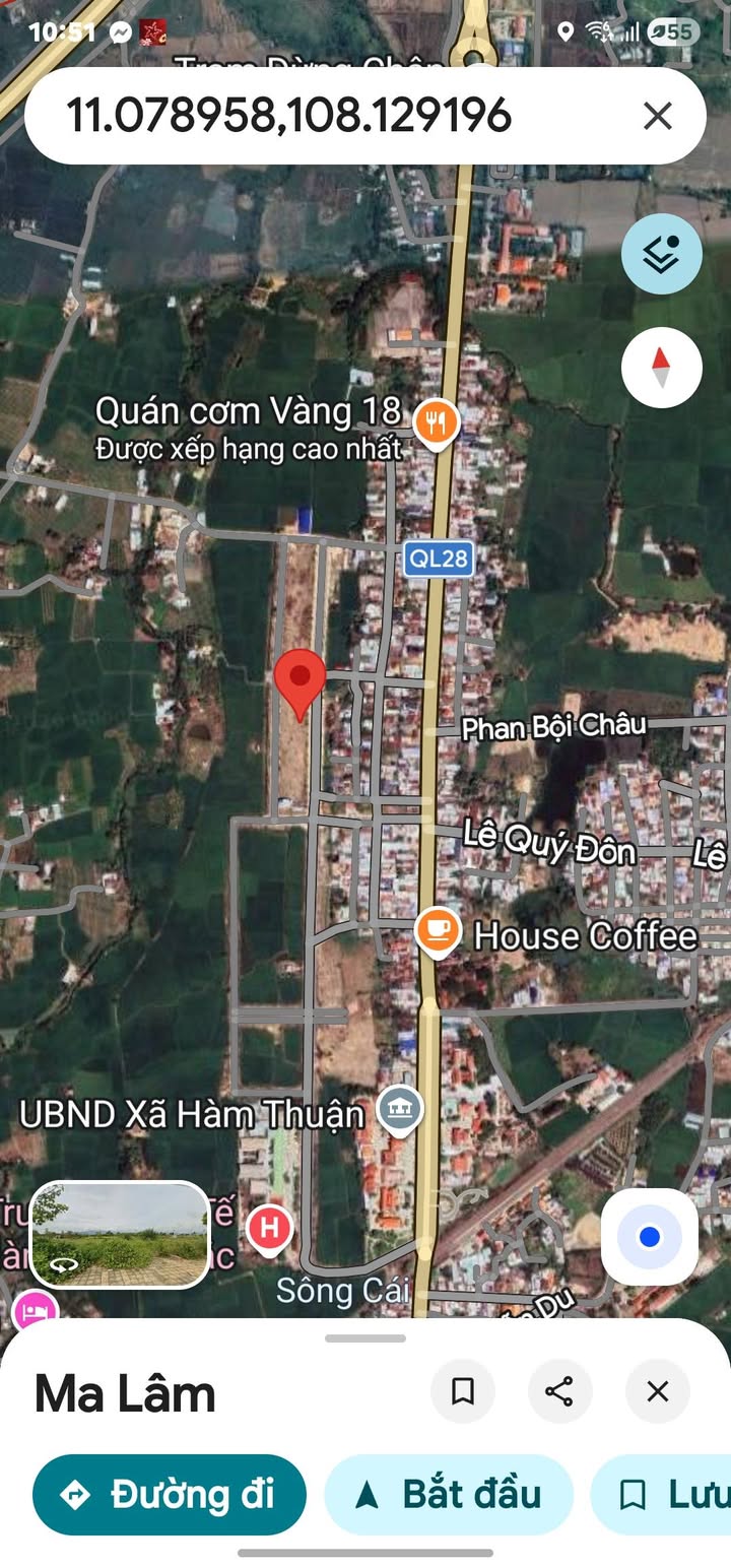 Đất nền Ma Lâm 100m² giá 900 triệu - Sổ đỏ chính chủ!