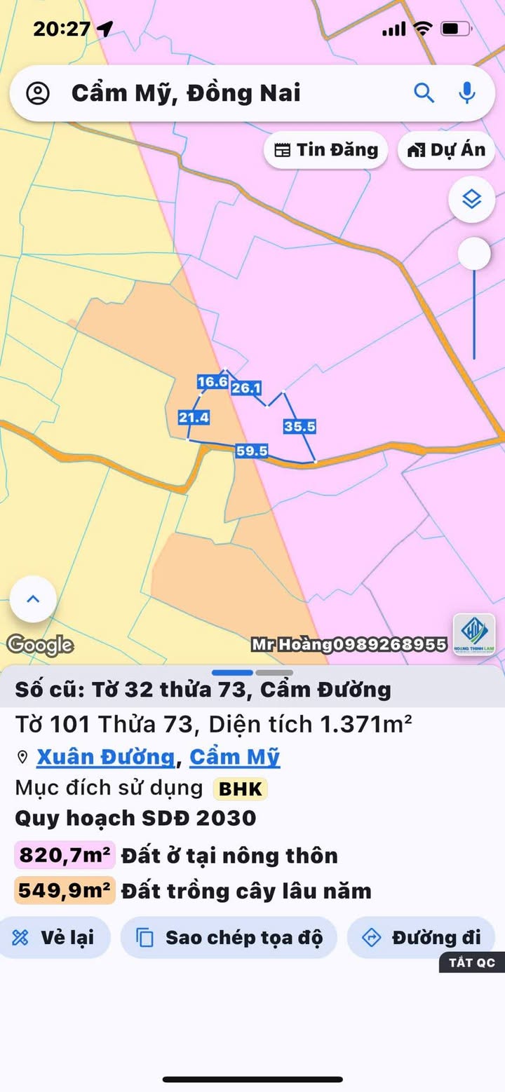 Bán Gấp Đất Vườn Long Thành 1390m² - Sổ Đỏ Riêng, Giá Đầu Tư 1.9 Tỷ