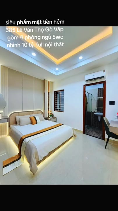 Nhà riêng Lê Văn Thọ Gò Vấp 65m² Full nội thất - Giá 10.98 tỷ