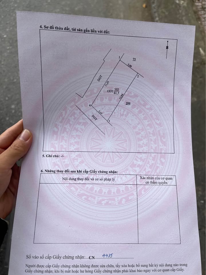 Đất nền 61.7m² Tân Bình, Kiến Xương - Sổ đỏ chính chủ