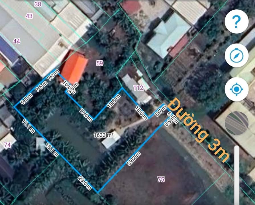 Đất Vườn Mong Thọ 1600m² - Nghỉ Dưỡng Lý Tưởng!