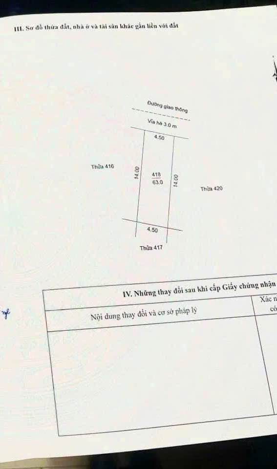 Đất nền Tân Phú Hưng Hải Dương 63m² - Sổ đỏ chính chủ, sang tên ngay!