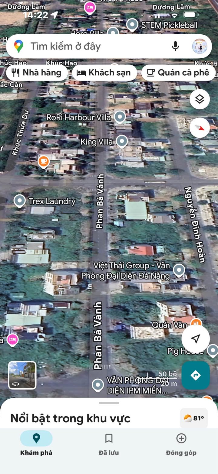 Đất Biệt Thự Harbour Ville Đà Nẵng - 150m² Hướng Đông Nam, 13 Tỷ