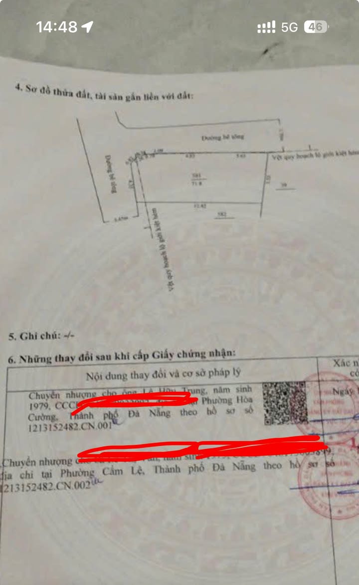 Đất Lô Góc 2 Mặt Kiệt Ô Tô Bình Thái 4, Cẩm Lệ - 72m², Sổ Đỏ Sẵn Sàng