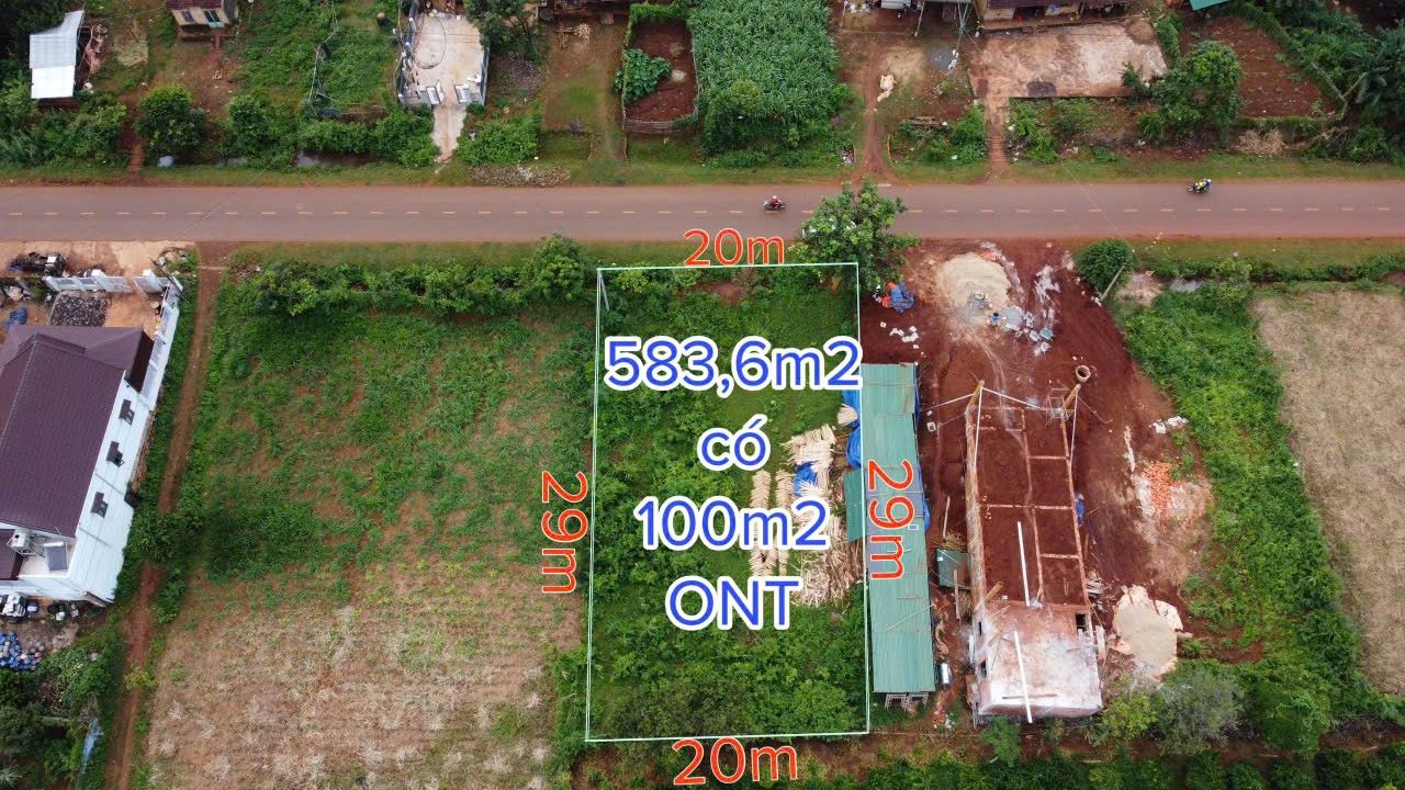 Đất Mặt Tiền Tỉnh Lộ 19b Ea H'Leo, Đắk Lắk - 580m² Giá Tốt