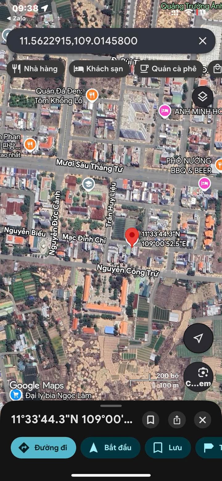 Đất nền Mặt tiền Mạc Đĩnh Chi P. Mỹ Hải 85.5m² - Pháp lý rõ ràng