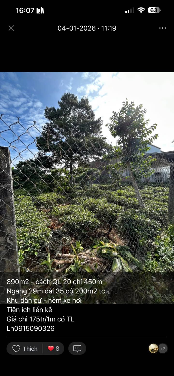 Đất nền Bảo Lâm 890m² giá 5.075 tỷ - Tiềm năng tăng giá vượt trội!