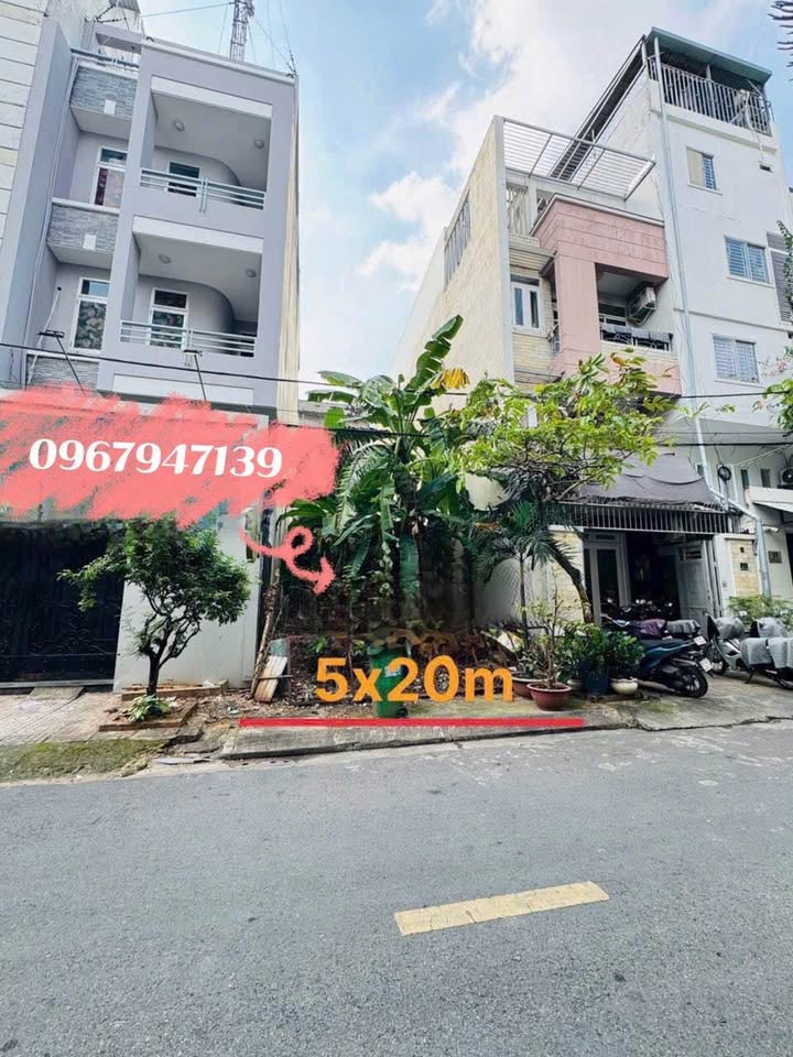 Bán Đất Mặt Tiền Đường Số KDC Trung Sơn, Quận 7 - 100m² Sổ Hồng Riêng