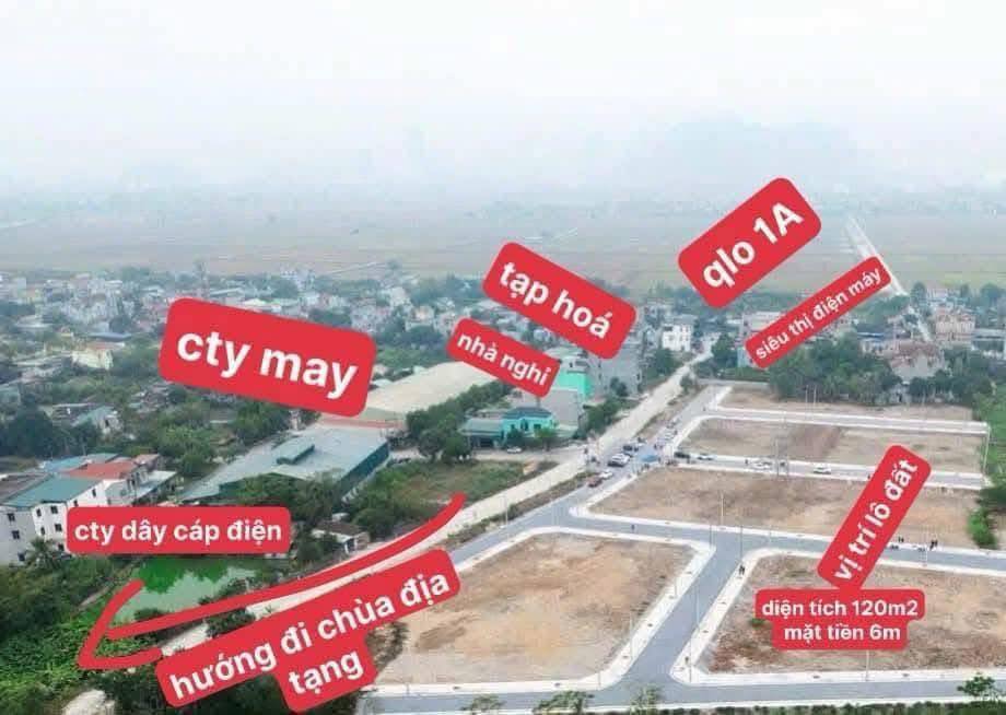 Đất nền Thanh Liêm 120m² giá 1.77 tỷ - Sổ đỏ chính chủ!