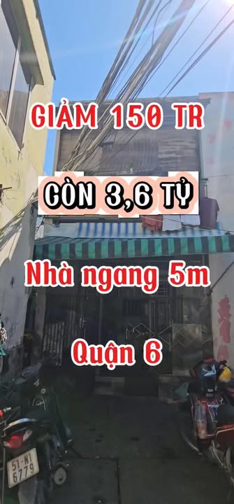 Nhà riêng Tân Hòa Đông Quận 6, 40m² chỉ 3.6 tỷ - Giá tốt hiếm có!