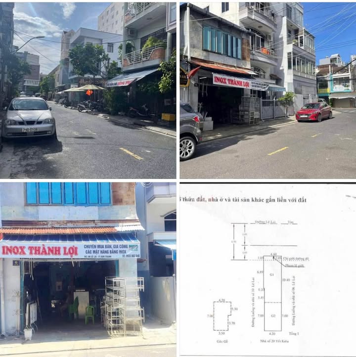 Nhà Mặt Tiền Lê Lai Nha Trang 64m² - Giá 8.3 Tỷ, Sát Yersin