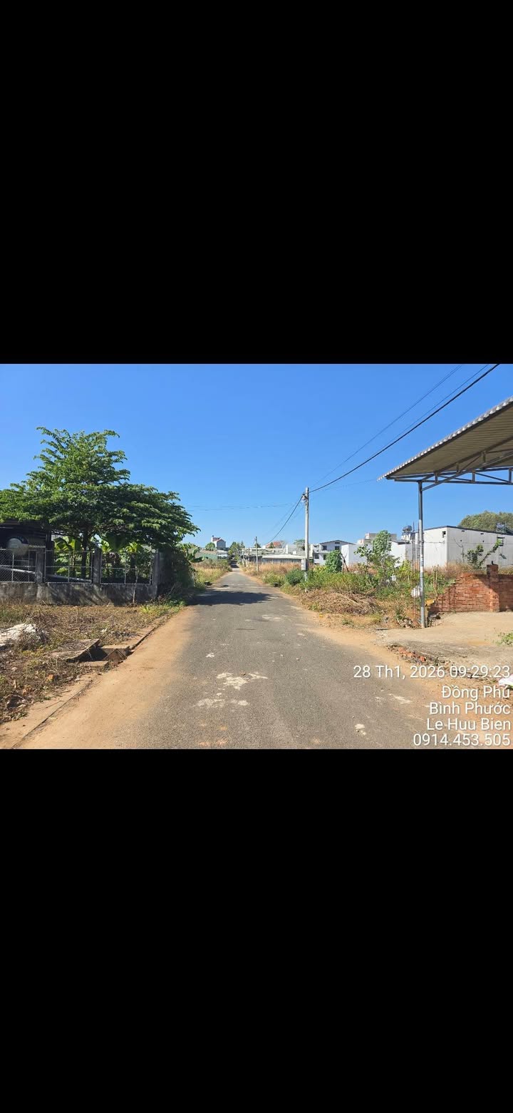 Đất Nền 107m² Khu Dân Cư Thuận Phú, Đồng Xoài - Sổ Hồng Sẵn Sàng