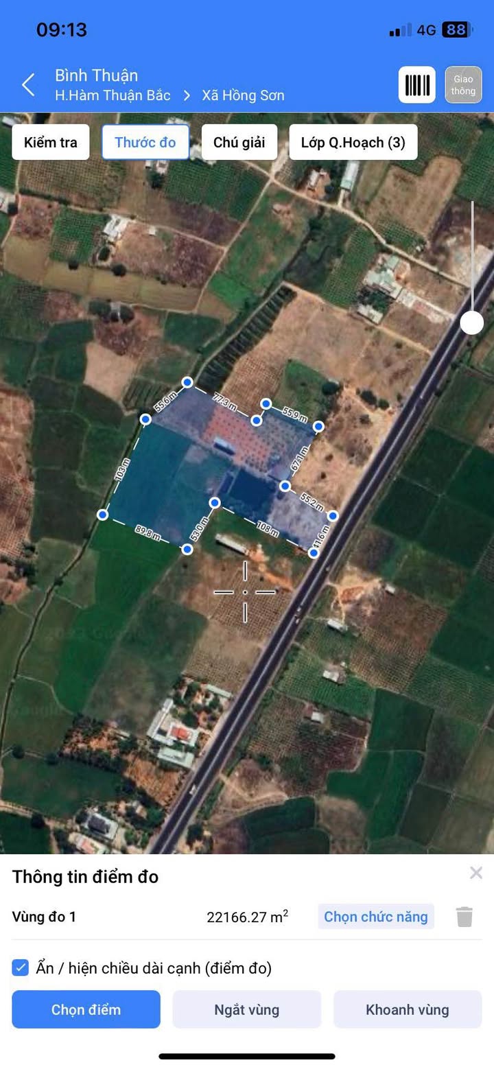 Đất nền Hồng Sơn QL1A 2ha giá 14 tỷ - Hạ tầng hoàn thiện