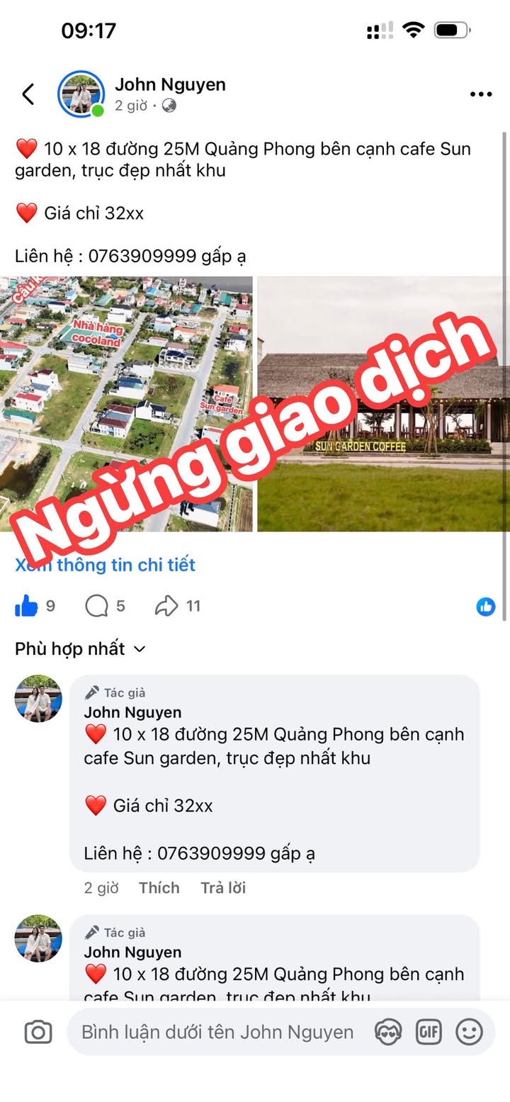 Đất nền Quảng Phong, Đồng Hới 180m² - Tiềm năng tăng giá cực đỉnh!