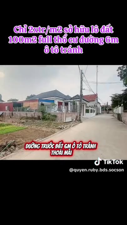 Đất Sóc Sơn 100m² - Gần Dự Án 1.500 Tỷ, Sổ Đỏ Vuông Vắn