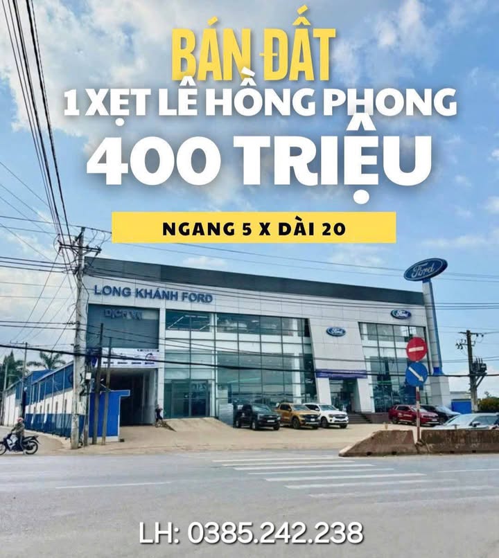 Đất Trung Tâm Long Khánh 200m² - Sổ Đỏ Riêng, Giá Đầu Tư 980 Triệu