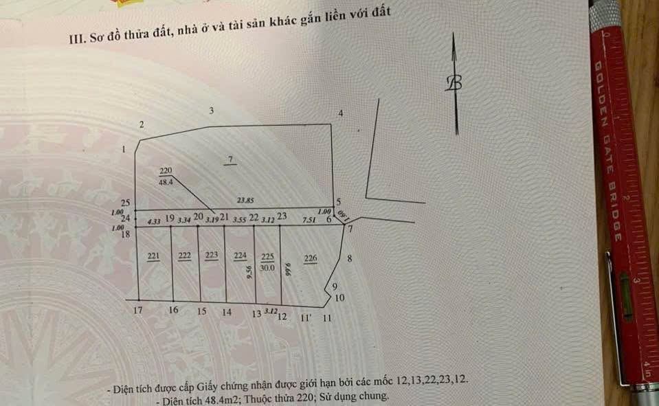 Bán đất Xuân Phương 30m² - Sổ đỏ sẵn sàng, gần ô tô