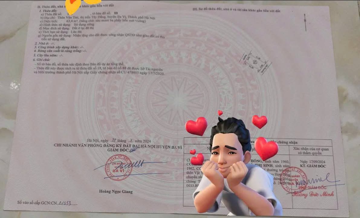 Đất nền Thị trấn Tây Đằng 70m² giá 1.x tỷ - Sổ đỏ chính chủ!