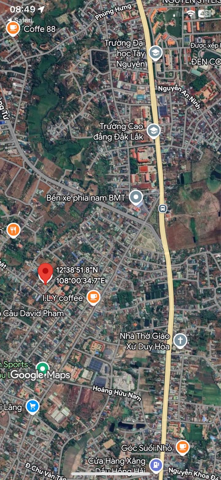 Đất nền Buôn Ma Thuột 103m² - Sổ đỏ chính chủ, giá 850 triệu