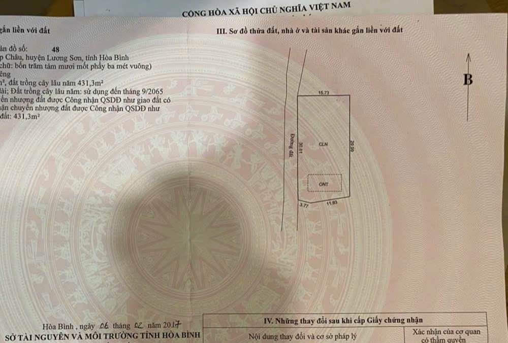 Đất nền Cao Dương, Thanh Oai 500m² giá 2 tỷ - Nghỉ dưỡng lý tưởng!