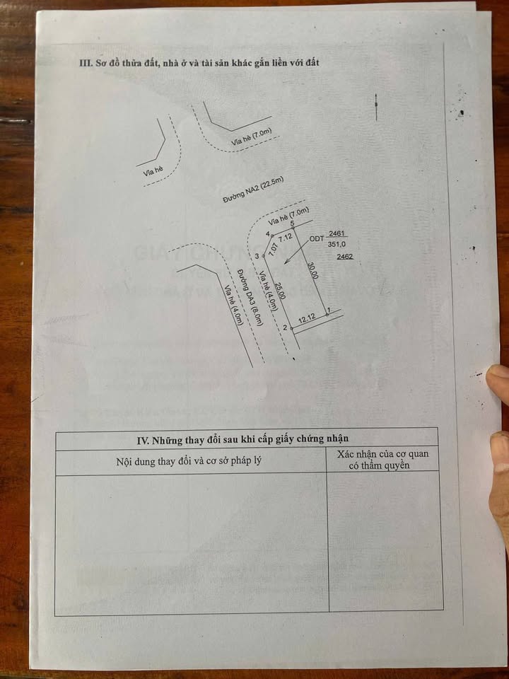 Đất nền Bến Cát 360m² - Đường NA2, full thổ cư, đầu tư sinh lời!