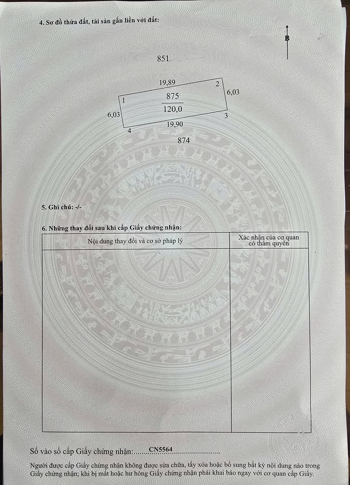 Đất nền Phú Khương Bến Tre 120m² - Sổ đỏ sẵn, đầu tư sinh lời!