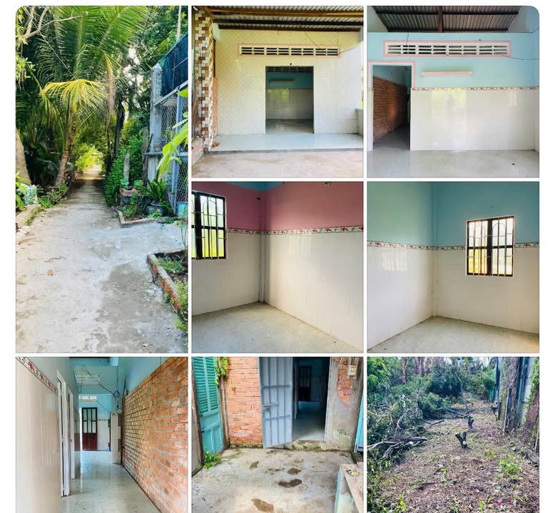 Đất Vườn 400m² Kèm Nhà Cấp 4 Xã Quới Sơn, Bến Tre - Giá 650 Triệu