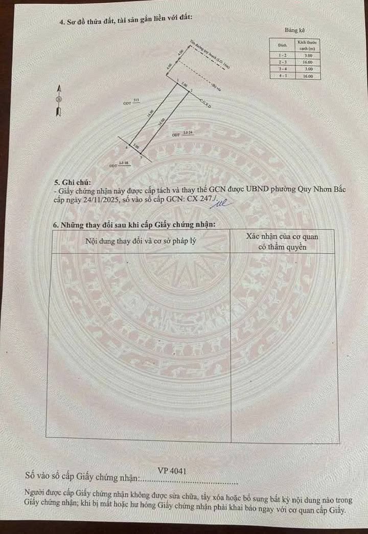 Đất nền Núi Mồ Côi Quy Nhơn 48m² giá 1.6 tỷ - Sổ đỏ chính chủ