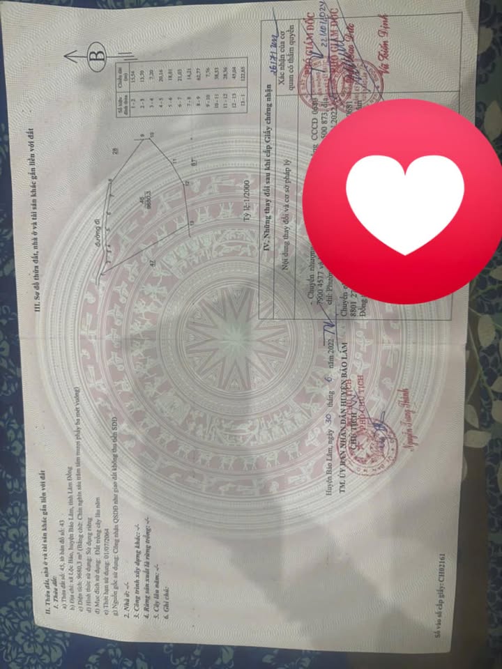 Đất Vườn Lộc Bảo, Bảo Lâm 63m² Giá 1.7 Tỷ - Sẵn Sàng Khai Hoang Tiềm Năng