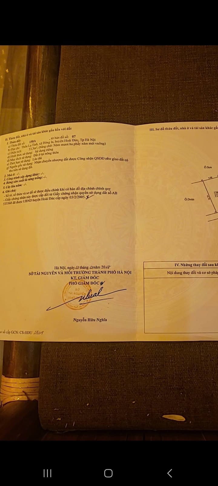 Bán đất Thạch Thất 53m² chính chủ - Sổ đỏ sẵn sàng, giá 4.3 tỷ