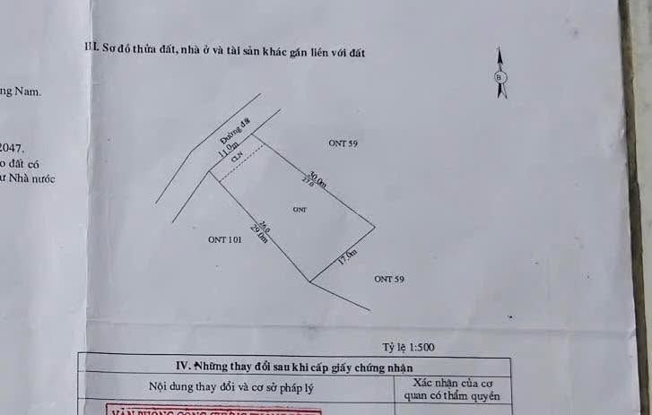 Đất nền Bình Nguyên, Thăng Bình 405m² nhỉnh 1 tỷ - Đường to ô tô