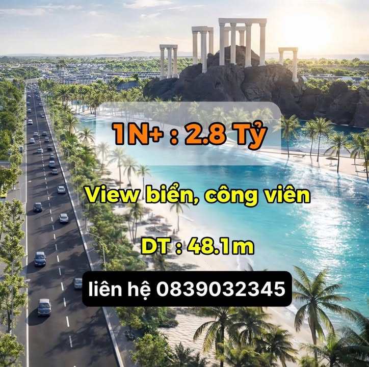 Căn hộ Masteri Grand Coast Đông Anh 1.7-2.1 tỷ - View đẹp