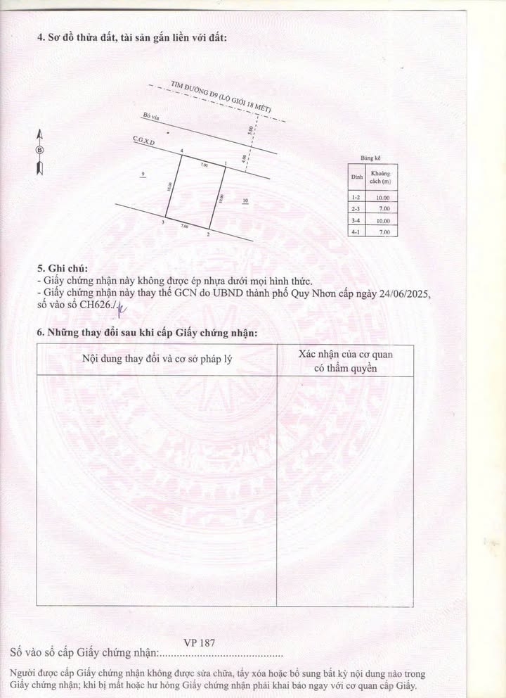 Đất nền Huỳnh Văn Thống Quy Nhơn 70m² - Đường to ô tô, tiện xây dựng